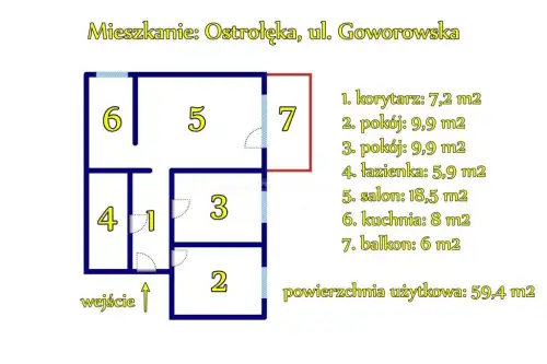 Ostrołęka ,  Goworowska   3