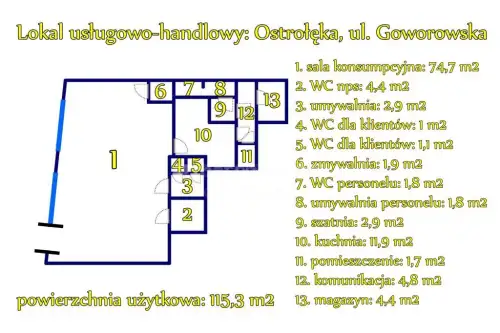 Ostrołęka ,  Goworowska   15