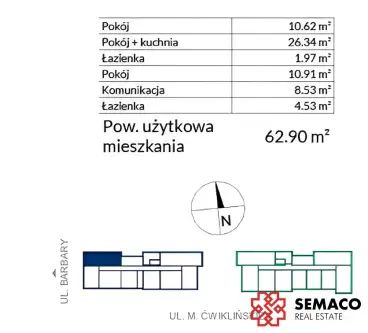 Kraków ,  Mieczysławy Ćwiklińskiej   7