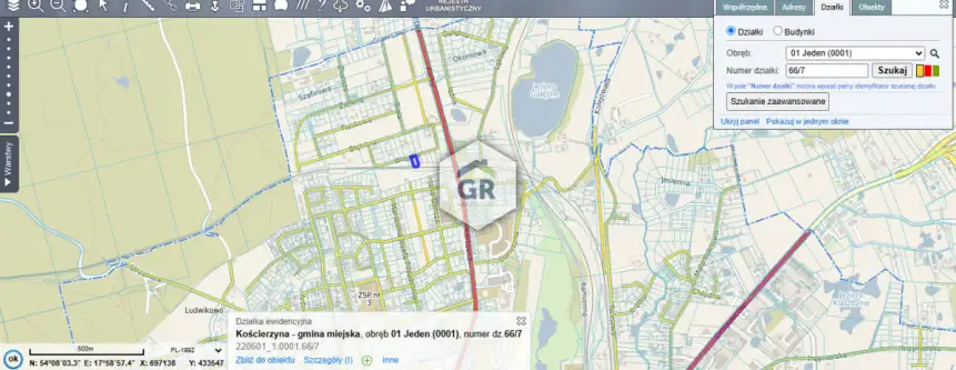 Kościerzyna ,  Wiejska   2