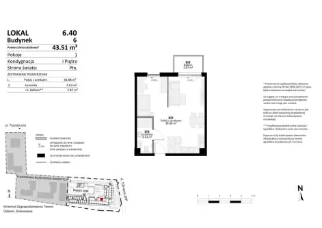 Gdańsk ,  Turystyczna   3