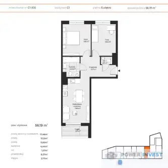 Kraków ,  Osiedle Piastów 63   5