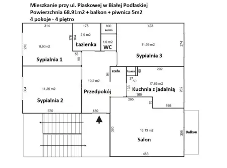 Biała Podlaska ,  Piaskowa   7