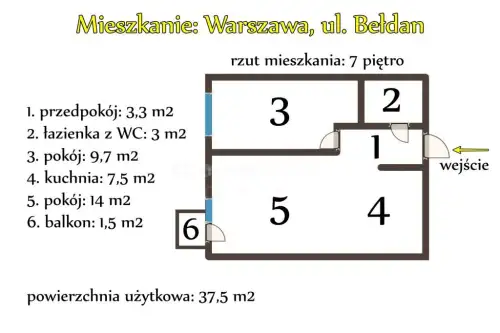 Warszawa ,  Bełdan   9