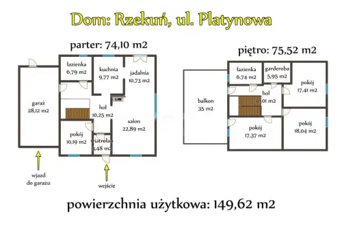 Rzekuń ,  Platynowa   8
