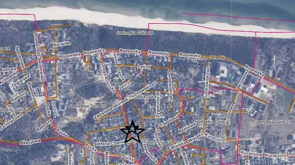  Jastrzębia Góra   Droga Rybacka 