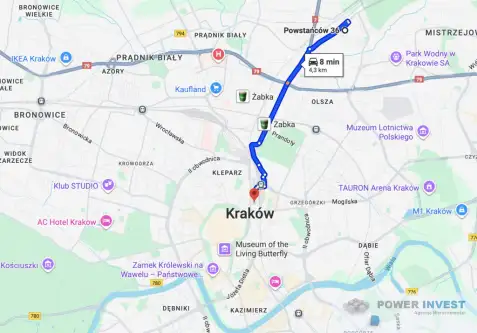 Kraków ,  Powstańców   9