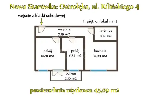 Ostrołęka ,  Kilińskiego   5